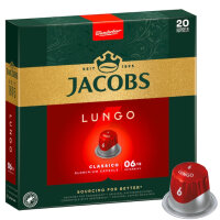 Jacobs 20 Kapseln Lungo 6 Classico