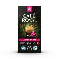 Caf&eacute; Royal Lungo Forte 10 Kapseln Alu 1 Pack