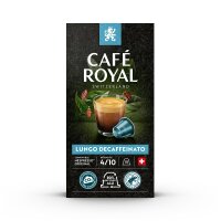 Caf&eacute; Royal Lungo Decaffeinato 10 Kapseln Alu 1 Pack