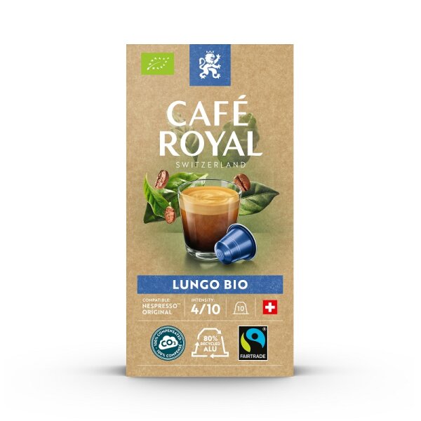 Caf&eacute; Royal Bio Fair Lungo 10 Kapseln Alu 1 Pack