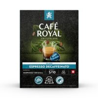 Caf&eacute; Royal Espresso Decaffeinato 36 Kapseln Alu