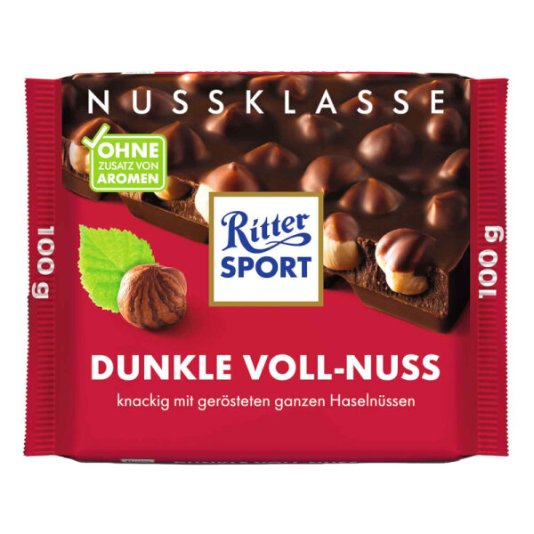Ritter Sport Dunkle Voll-Nuss 100g