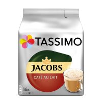 Tassimo Jacobs Caf&eacute; Au Lait 16 Portionen