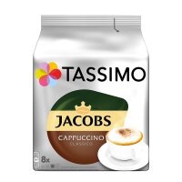 Tassimo Jacobs Cappuccino Classico 8 Portionen