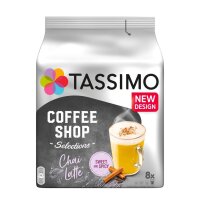 Tassimo Coffee Shop Selections Chai Latte 8 Portionen