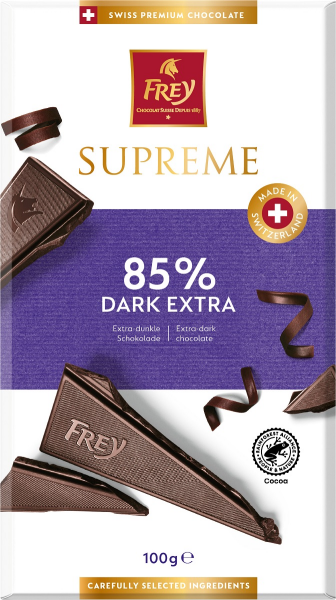 Frey Supreme Extra Dark 85% 100g