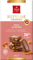 Frey Supreme Milk Crunchy Almond 180g