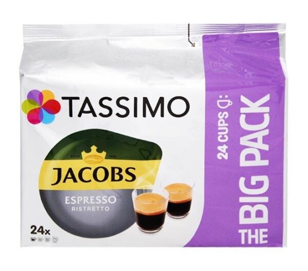 Tassimo Jacobs Espresso Ristretto XL 24 Portionen