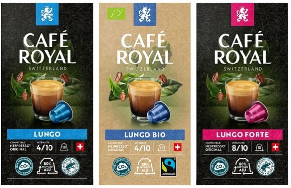 Caf&eacute; Royal Lungo Selection 30 Kapseln