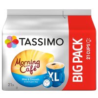 Tassimo Jacobs Morning Cafe Mild &amp;Smooth 21 Portionen