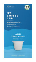 My Coffee Cup Lungo Caff&eacute; Crema Bio 10 Kapseln