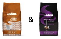 Lavazza Duo-Pack: Crema e Aroma &amp; Espresso Italiano...