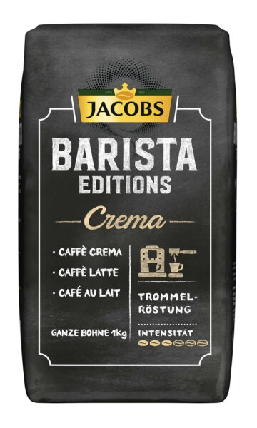 Jacobs Barista Editions Crema ganze Bohnen 1Kg