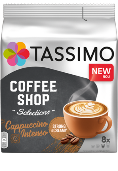Tassimo Coffee Shop Selections Cappuccino Intenso 8 Portionen