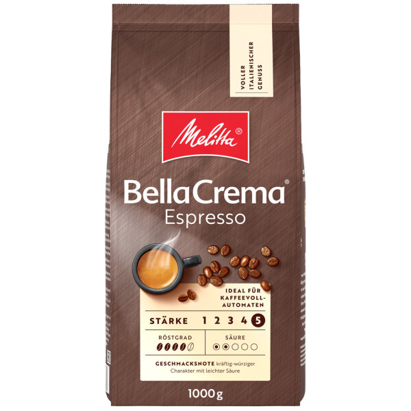 Melitta Bella Crema Espresso Bohne 1 Kg
