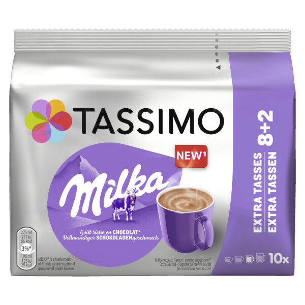Tassimo Jacobs Milka Kakaogetränk 10 Portionen