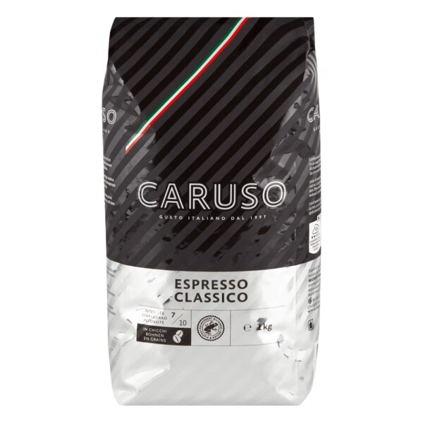 Caruso Espresso Classico ganze Bohne 1 kg MHD30.10.2026