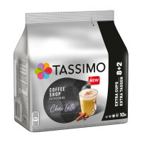 Tassimo Coffee Shop Selections Chai Latte 10 Portionen