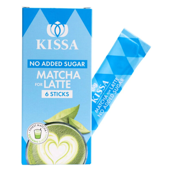KISSA Matcha for Latte 6 Sticks 60g