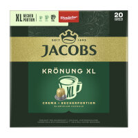 Jacobs 20 Kapseln Krönung Crema XL