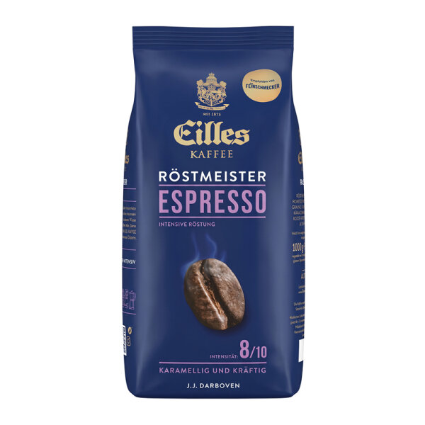 Eilles Kaffee Röstmeister Espresso ganze Bohne 1 Kg